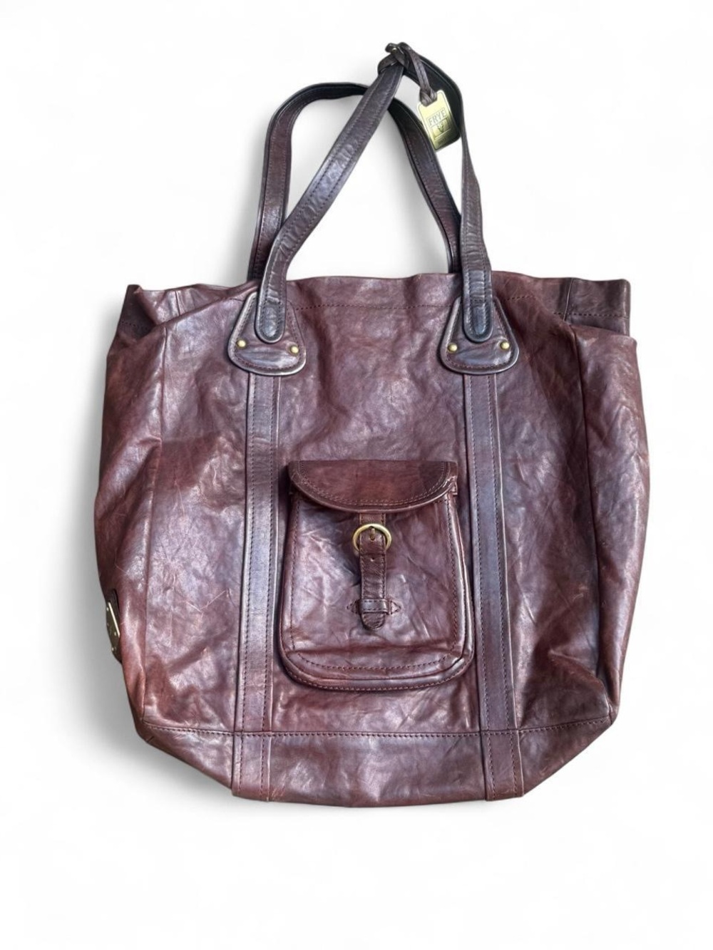 The Frye Company Brown Leather Tote Bag